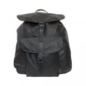 Backpack Leather of Reindeer 20 Liter black