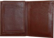 Wallet Leather of Moose big - hand made