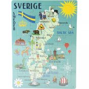 Puzzle Schweden 18 x 25 cm