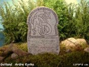 Runenstein Gotland Ardre Kyrka