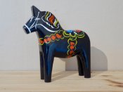 Dalahäst Svart 37 cm