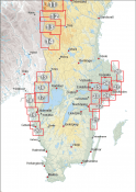 Norstedts Outdoor Karte Südschweden 1:50.000 Bitte Region wählen