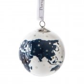 Porsgrund porcelain Christmas tree ball Globe
