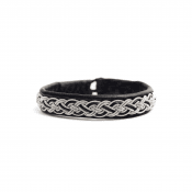 Kero Bracelet en étain "Stjärnfall", noir