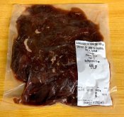 Rentierfleisch Suovasrökt geräuchert ohne Knochen in Scheiben 400 Gramm