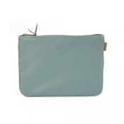 Wallet Leather of Reindeer Viggo 21 x 15 cm blue