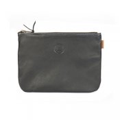Wallet Leather of Reindeer Viggo 21 x 15 cm black