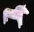 Dala horse - Dalecarlian horse 15 cm Pastel