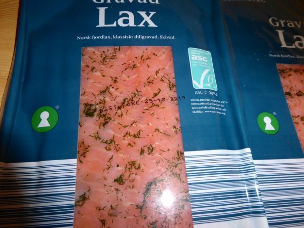 Please order salmon until 15.12.2019