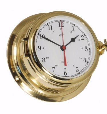 Horloge de quart Schatz 1881 Midi 155, laiton