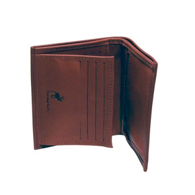 Kero Plånbok klassisk brun 9,5x11,5 cm