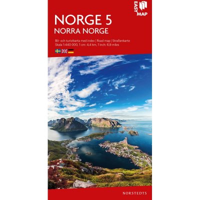 Norge 5. Norra Norge EasyMap 1:440.000