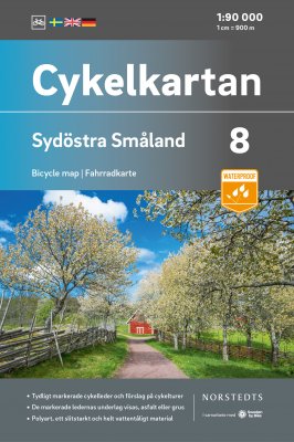 Cykelkarta Sverige Blad 8 Sydöstra Småland