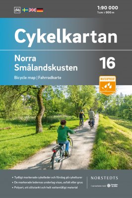 Cykelkarta Sverige Blad 16 Norra Smålandskusten