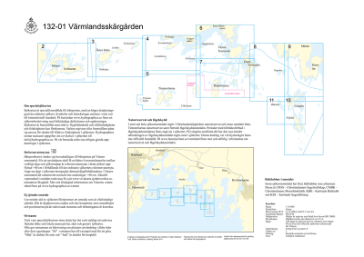 Specialsjökort Värmlandsskärgården 1:10.000