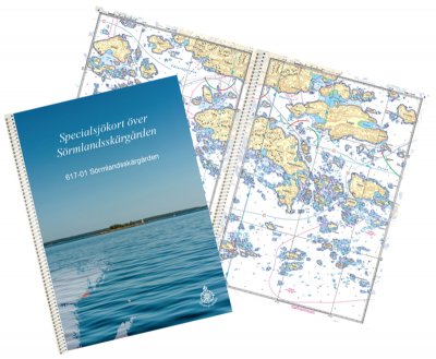 Specialsjökort Sörmlandsskärgården 1:10.000