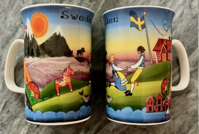 Kaffeepott Bullerbü Landschaft - 2 Stück