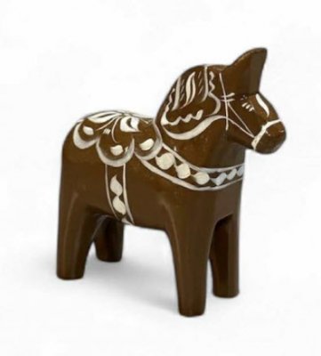Dalahäst Brun 20 cm