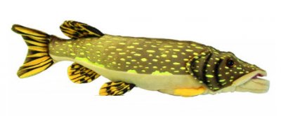 Stofftier Hecht 44 cm