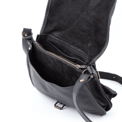 Kero Handtasche mittel, schwarz