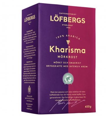 Löfbergs Kharisma mörkrost 6 x 450g