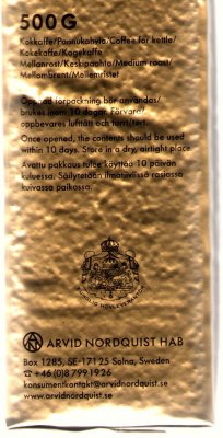 Arvid Nordquist Classic Kok - Kochkaffee 3 x 500g