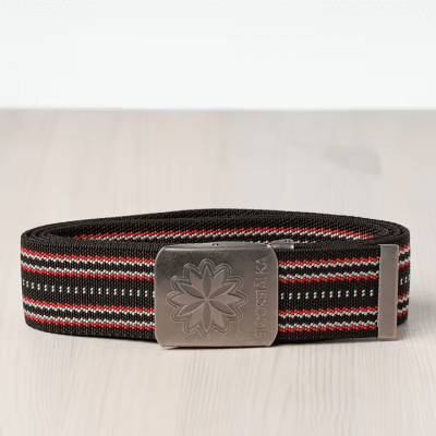 Gürtel der Sami aus Lappland, schwarz 120 cm