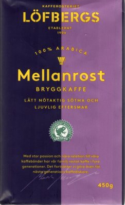 Löfbergs Mellanrost Bryggkaffe 6 x 450g
