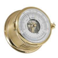 Schatz 1881 Royal 180 Kombi Barometer Thermometer Messing