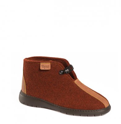 Artic Shoes Topaz Lunde Tøfler reddish brown